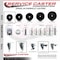 Service Caster 3 Inch Phenolic Wheel Swivel 58 Inch Threaded Stem Caster with Brake SCC SCC-TS20S314-PHS-PLB-58212 - alternate 3